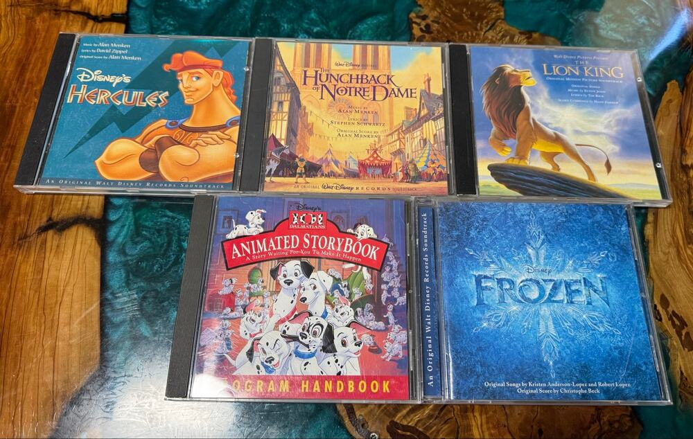 5 Disney Soundtracks